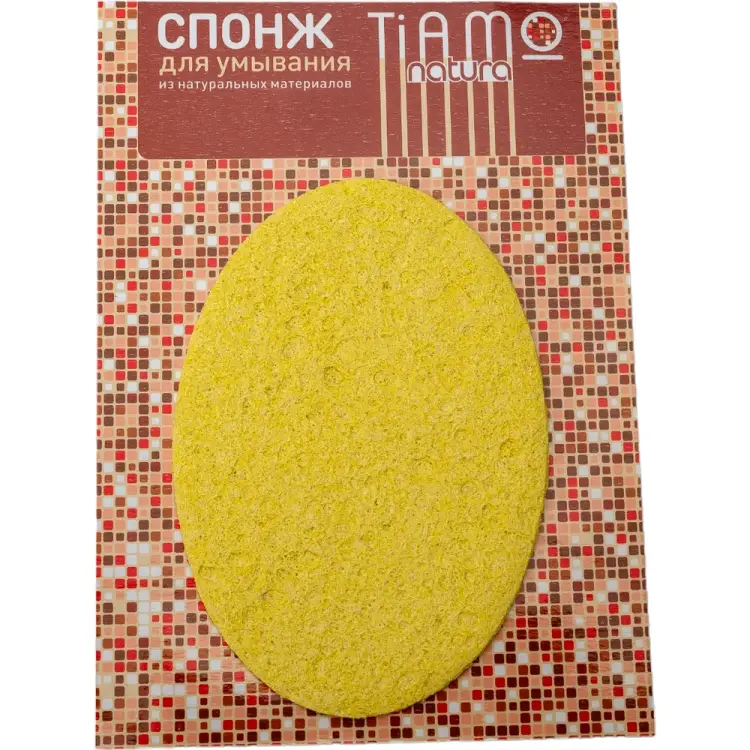 Спонж для умывания TIAMO Natura МАКСИ 12554