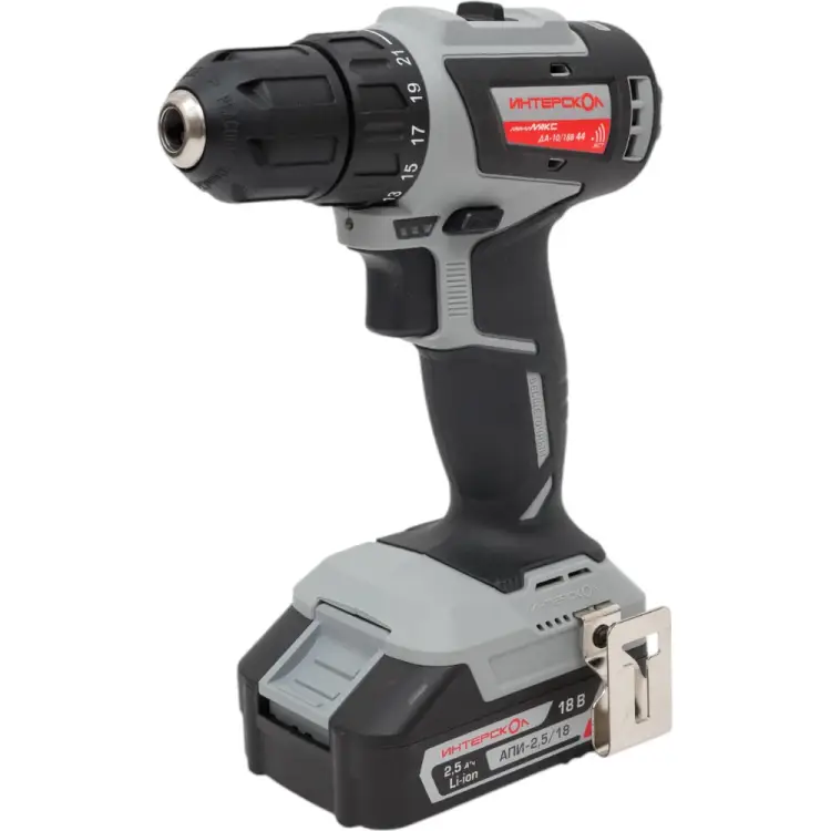 Бесщеточная аккумуляторная дрель-шуруповерт Интерскол ДА-10/18В 759.2.2.45 Бесщеточная аккумуляторная дрель-шуруповерт Интерскол ДА-10/18В 759.2.2.45