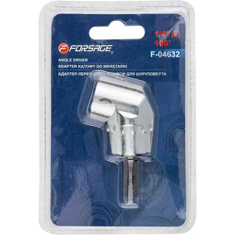 Угловой адаптер-переходник для шуруповерта Forsage F-04632(49019)