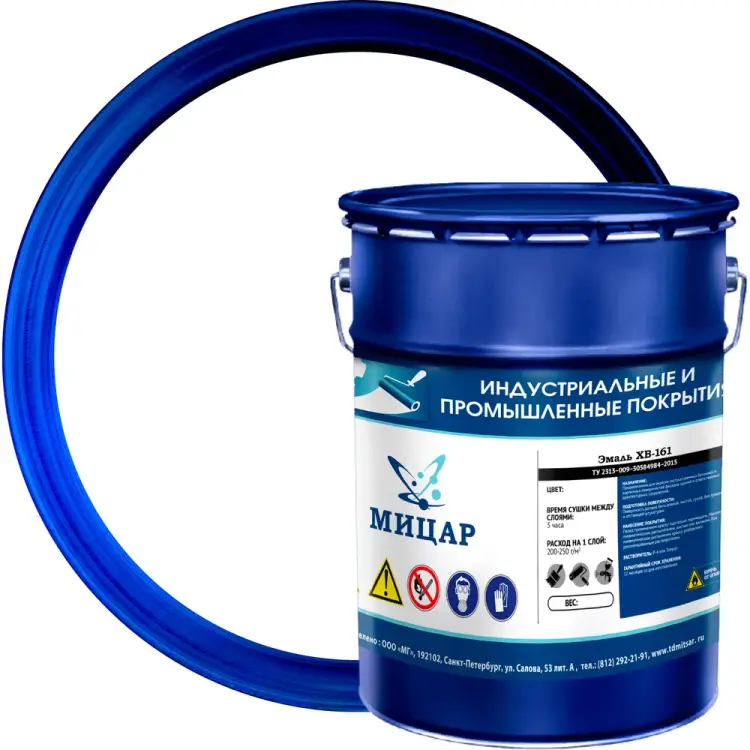 Фасадная краска Мицар ХВ-161 УТ000012974 Фасадная краска Мицар ХВ-161 УТ000012974