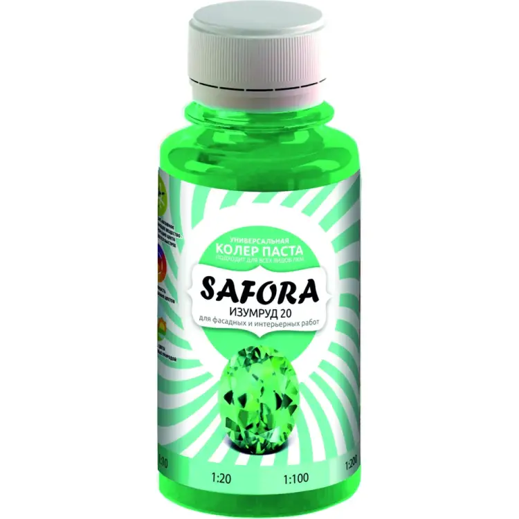 Колеровочная паста SAFORA 20