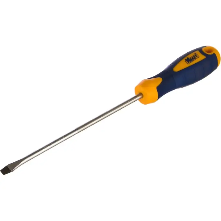 Шлицевая отвертка KRAFT 700412 Шлицевая отвертка KRAFT 700412