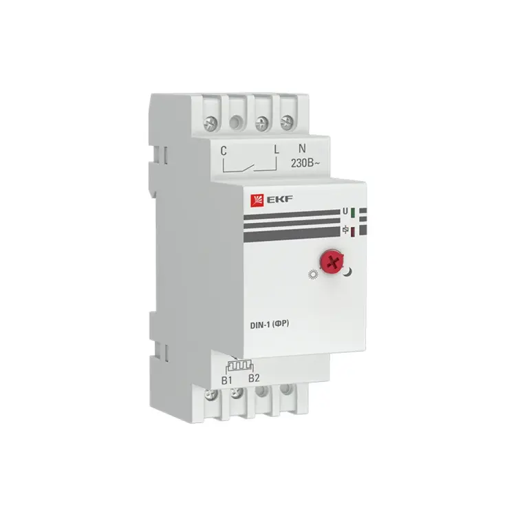 Фотореле EKF PROxima DIN-1 ФР fr-din-1-25