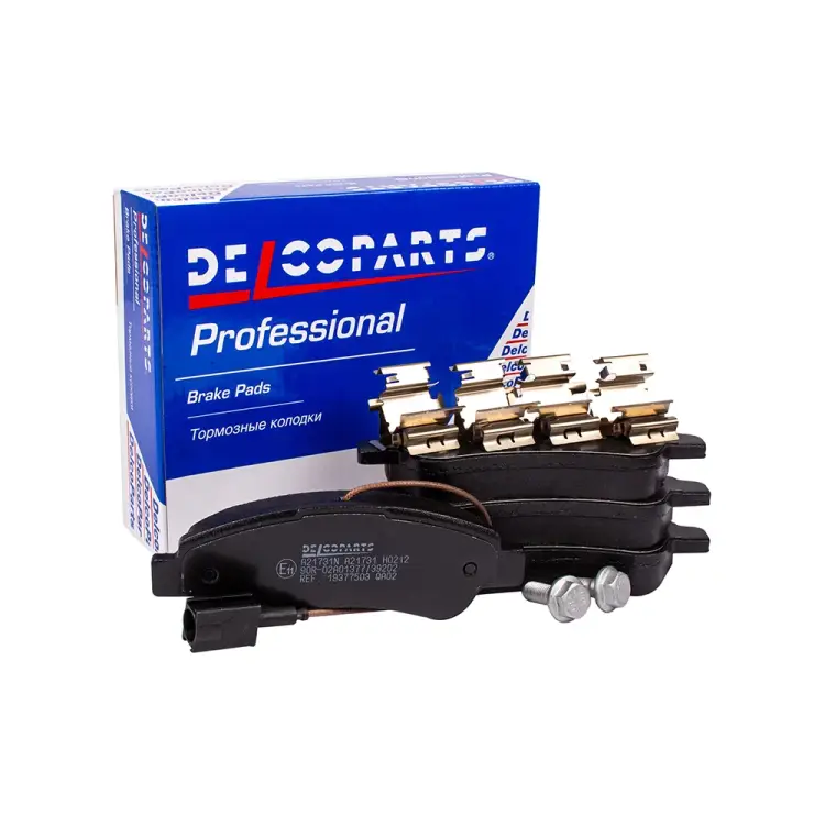 Задние дисковые колодки тормозные Delcoparts 19377503 Задние дисковые колодки тормозные Delcoparts 19377503