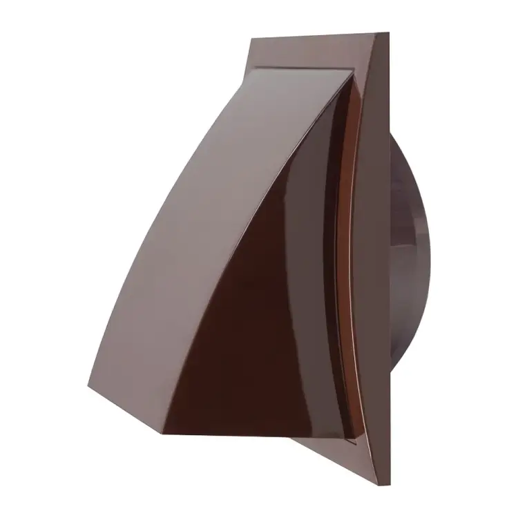 Вытяжной выход стенной Эвент 175К120ФВ, коричневый