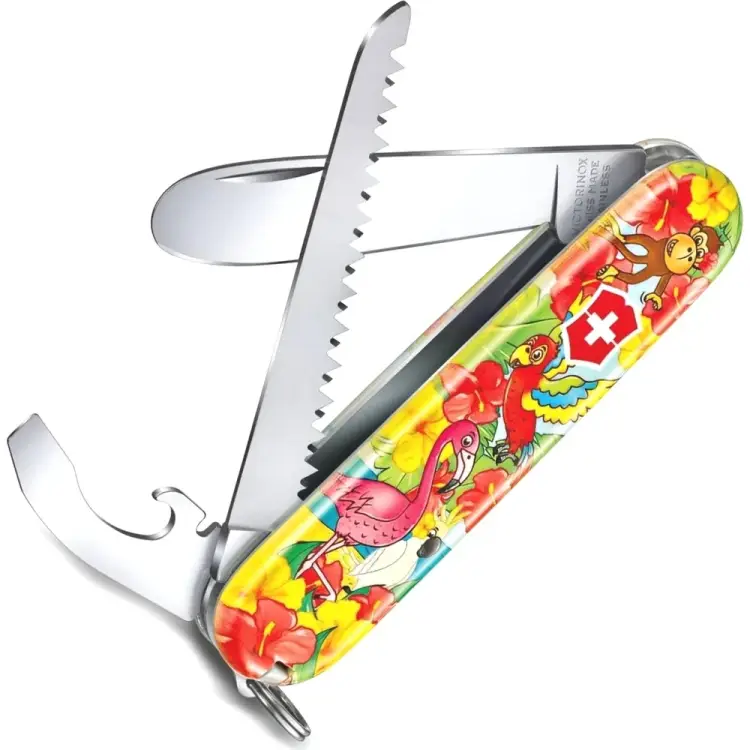 Нож Victorinox My First Parrot Edition 0.2373.E3 Нож Victorinox My First Parrot Edition 0.2373.E3
