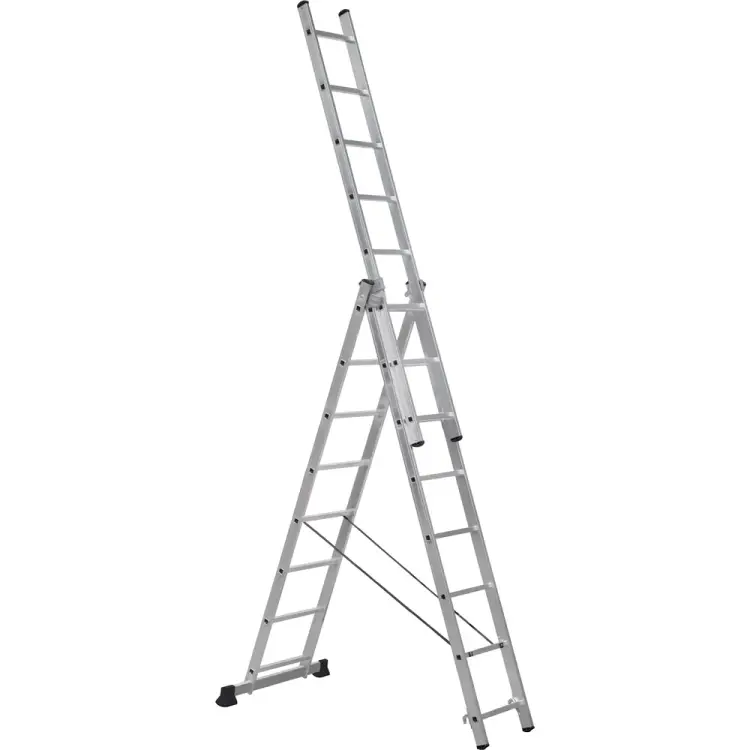 Алюминиевая трехсекционная лестница Scala Sc 3008