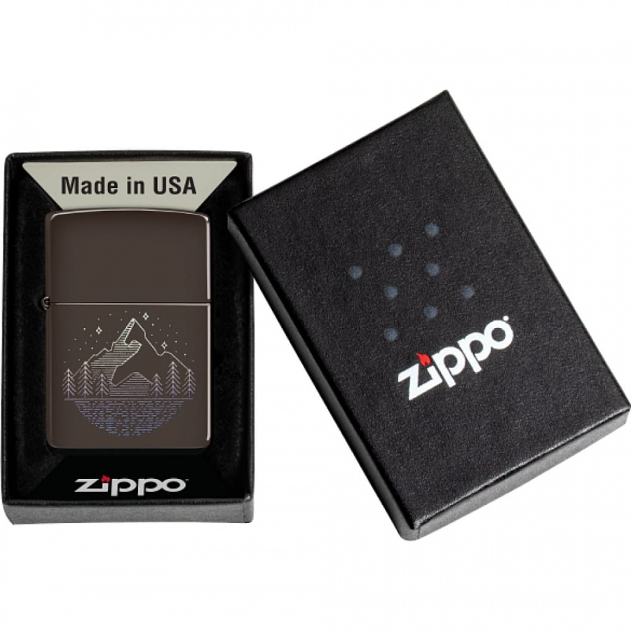 Зажигалка Zippo Mountain Design