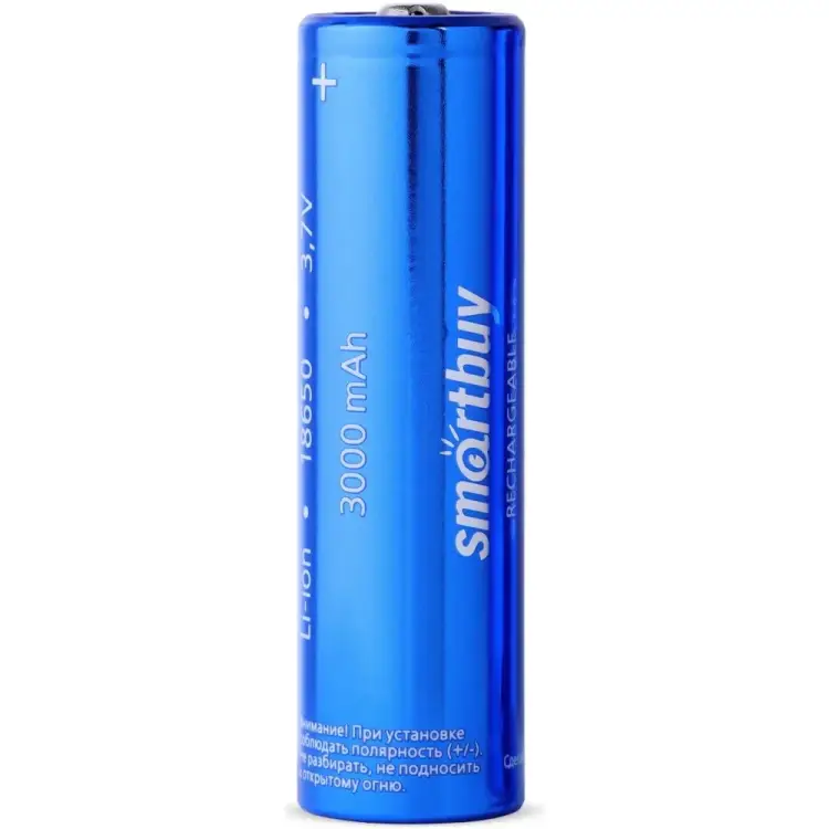 Аккумуляторная батарея Smartbuy SBBR-18650-1S3000