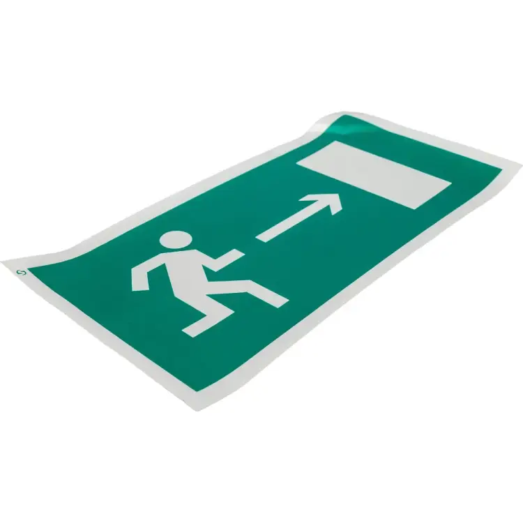 Знак Стандарт Знак Направление к эвакуационному выходу Е03 направо 00-00023651