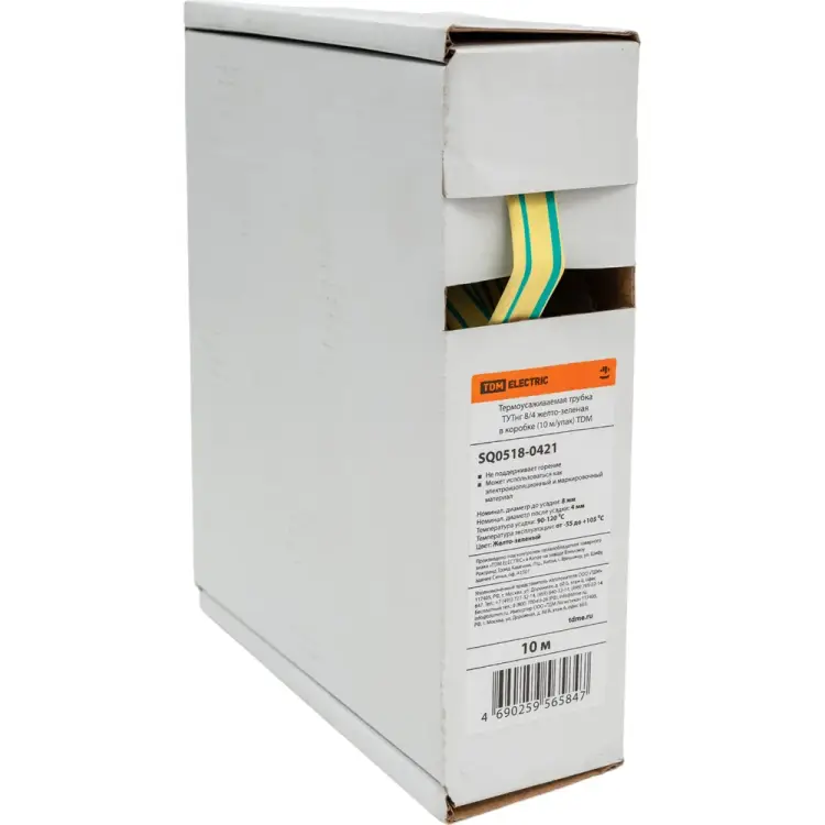 Термоусаживаемая трубка TDM ELECTRIC ТУТнг 8/4 SQ0518-0421