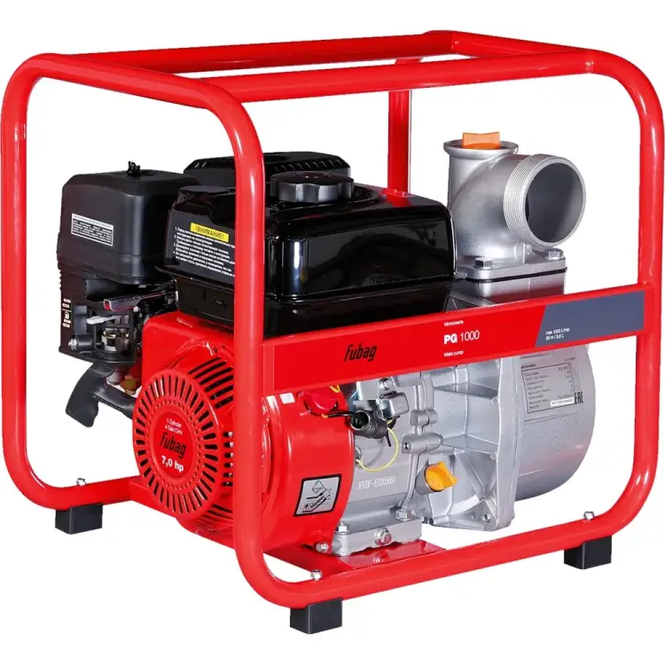 Бензиновая мотопомпа для чистой воды FUBAG PG 1000 838751 Бензиновая мотопомпа для чистой воды FUBAG PG 1000 838751