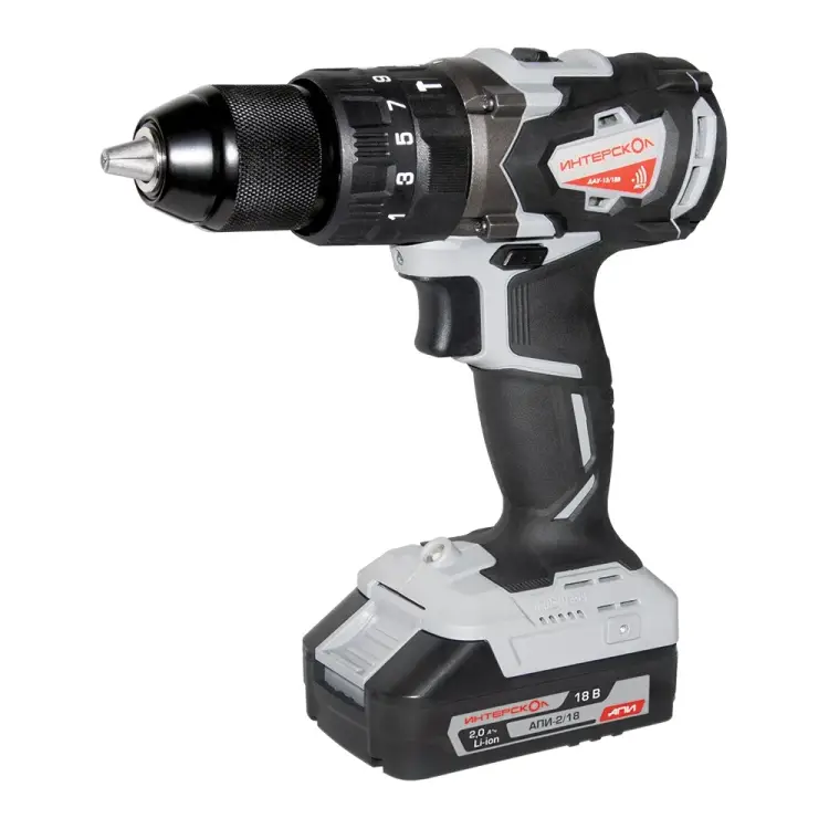 Аккумуляторная ударная дрель-шуруповерт Интерскол 574.2.2.70