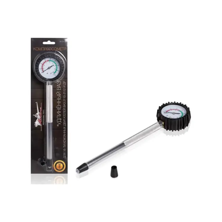 Удлиненный компрессометр ВАЗ 2110-12, 16клап. Airline AT-CM-04