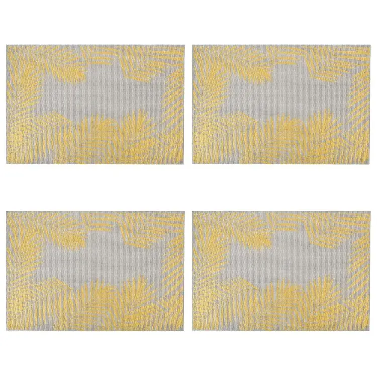 Набор сервировочных салфеток Nouvelle Папоротник серый 9903339-3-Н4