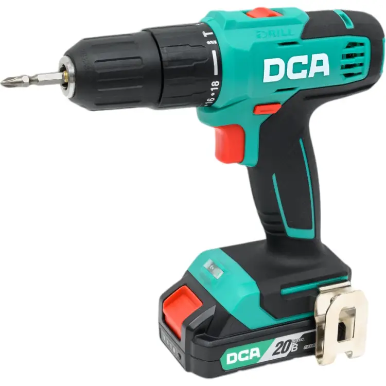 Аккумуляторная дрель шуруповерт DCA ADJZ2035i13 Аккумуляторная дрель шуруповерт DCA ADJZ2035i13