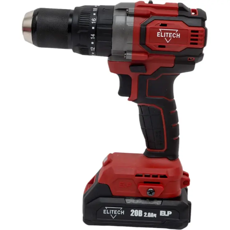 Аккумуляторная дрель Elitech ДА 20УБЛ2 205679 Аккумуляторная дрель Elitech ДА 20УБЛ2 205679