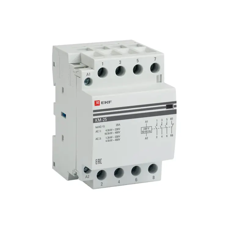 Модульный контактор EKF КМ PROxima km-3-25-31