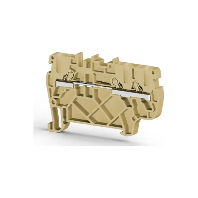 Трехвыводной пружинный быстрозажимной клеммник Klemsan PYK 2,5E 0.0.0.3.307434