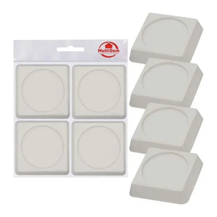 Антивибрационные подставки для стиральных машин и холодильников МУЛЬТИДОМ ПТ76-143