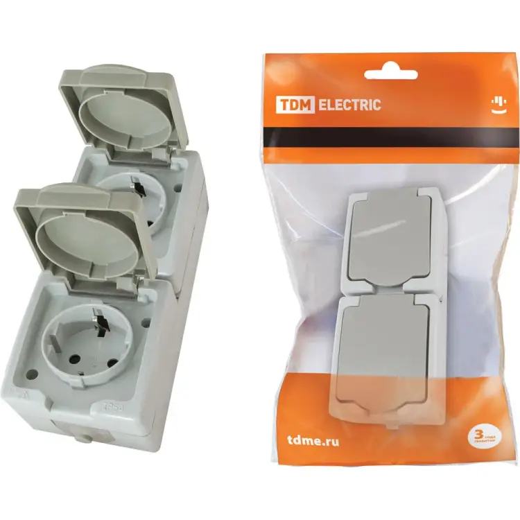 Розетка TDM ELECTRIC Вуокса SQ1803-0009