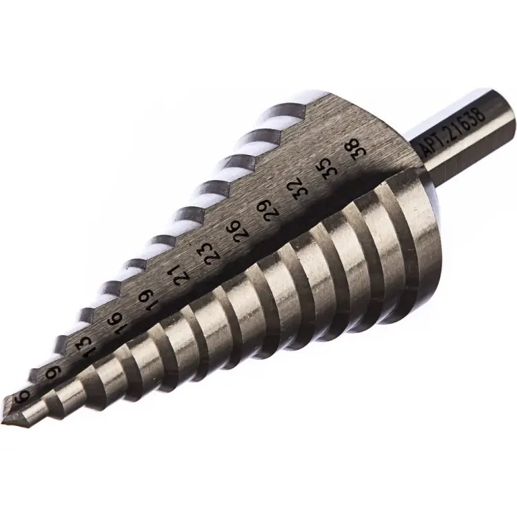 Ступенчатое сверло по металлу Энкор 21638