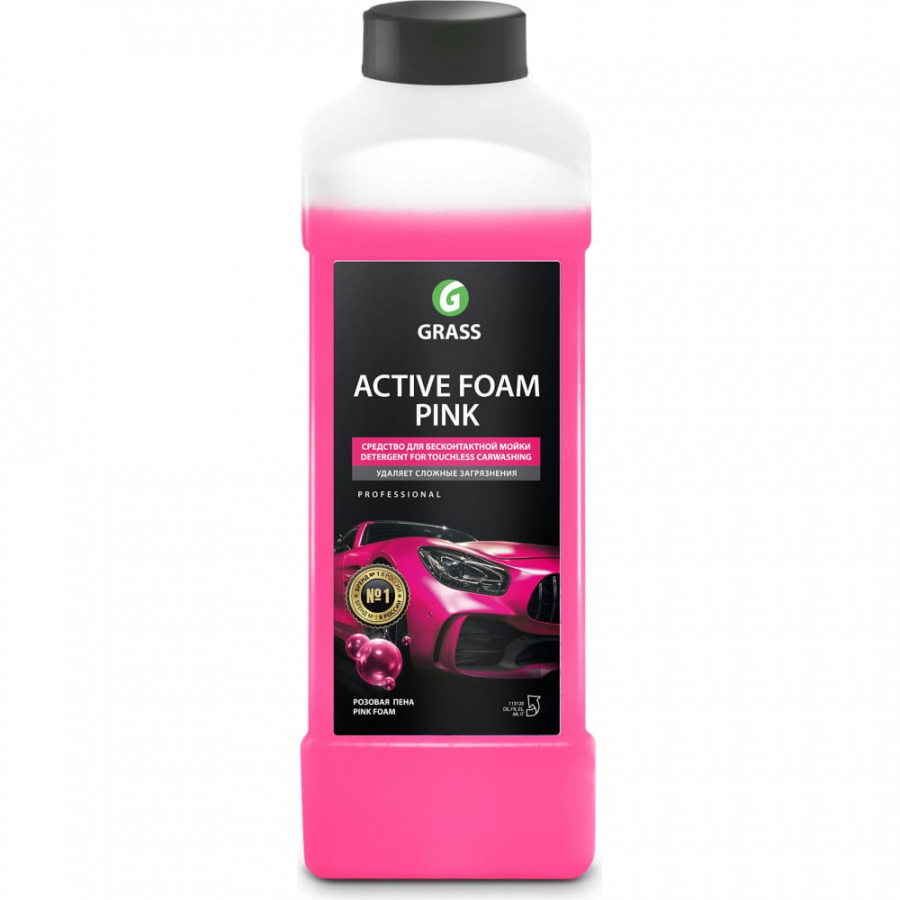 Активная пена для мойки Grass Active Foam Pink