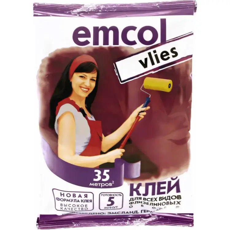 Клей для обоев emcol Флизелин 4607133680411 Клей для обоев emcol Флизелин 4607133680411