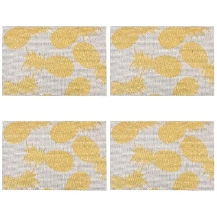 Набор сервировочных салфеток Nouvelle Ананас/grey 9903338-2-Н4