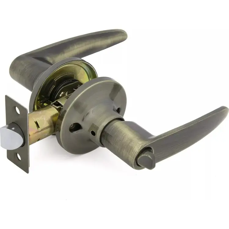 Ручка-защелка Фабрика замков 3502E AB BK СТ-00001326