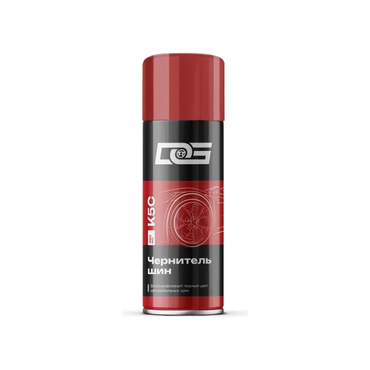 Чернитель шин DG аэрозоль, 450 мл K5C