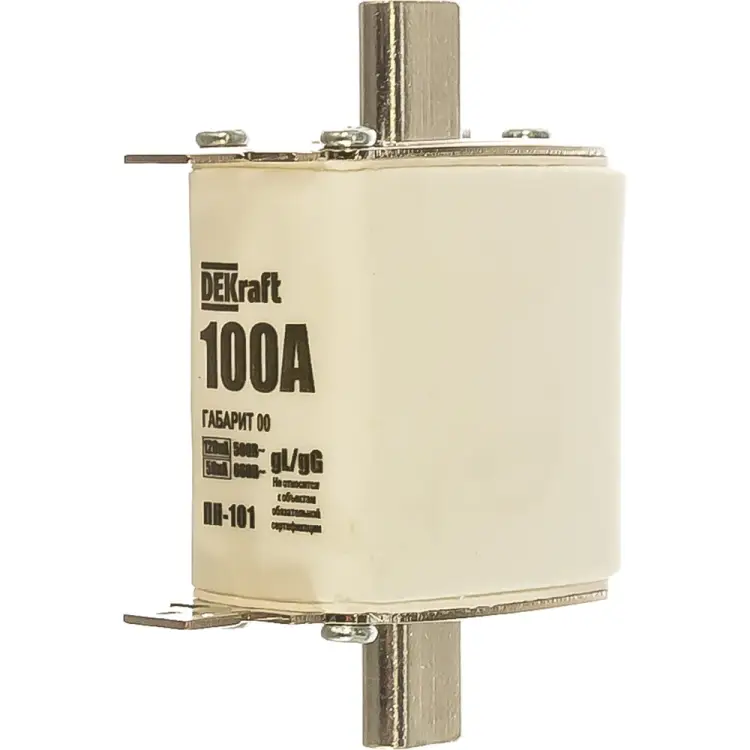 Плавкая вставка DEKraft ППН-33 100А габарит 00 (ПН-101) 21306DEK 200657