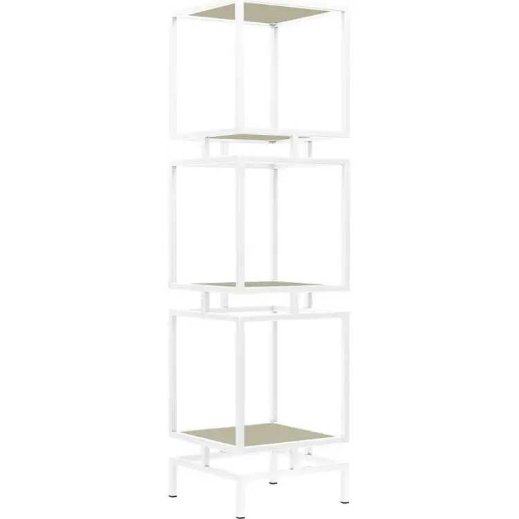 Стеллаж GreenWeen CUBIC-3 GW-CUBIC-3-W-LD-GS