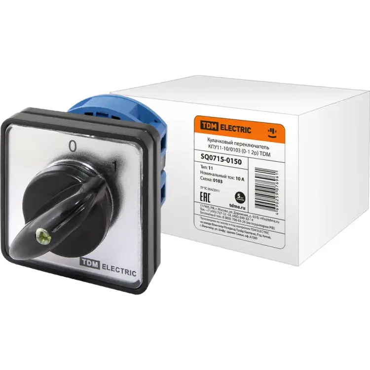 Переключатель TDM ELECTRIC КПУ11-10/0103 SQ0715-0150