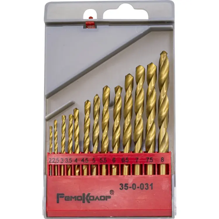 Набор сверл по металлу РемоКолор 35-0-031