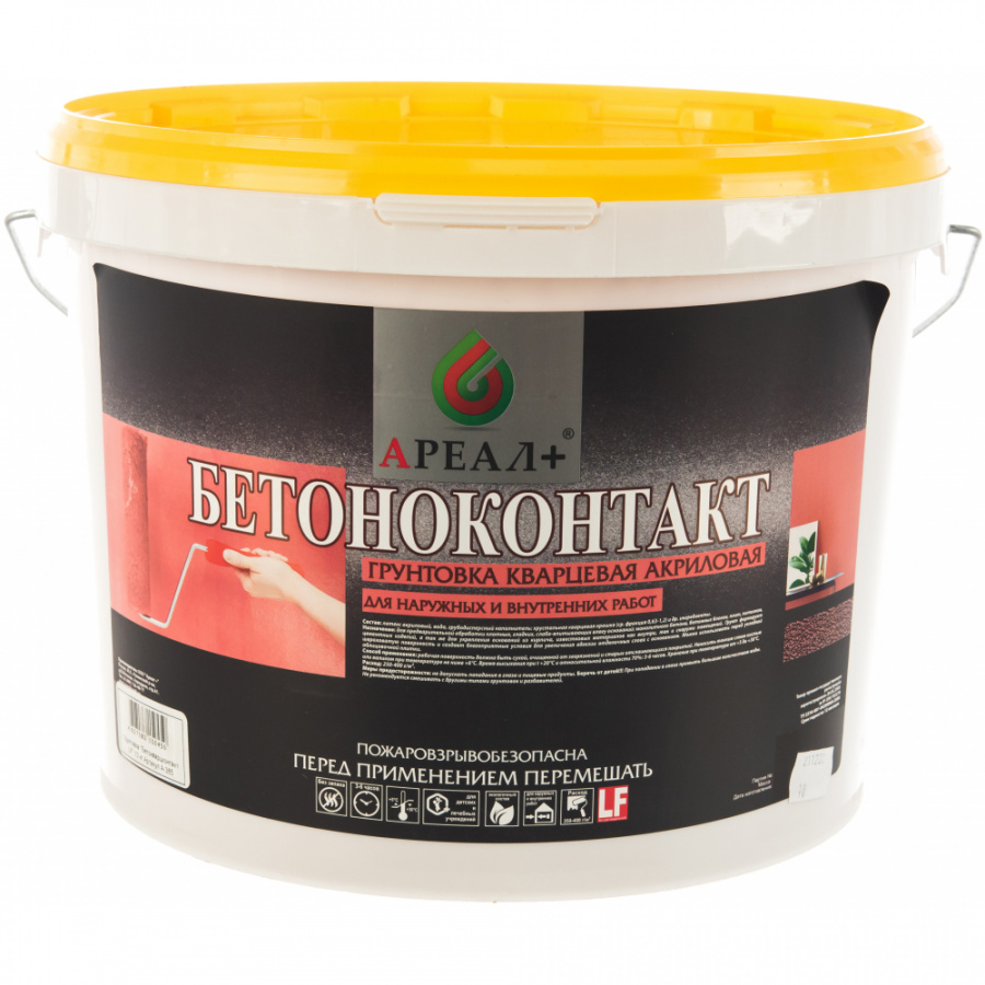 Грунтовка Ареал+ Бетокварцконтакт LF