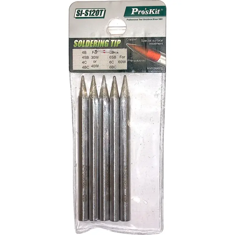 Паяльное жало Pro'sKit SI-S120T-6B 00188600 Паяльное жало Pro'sKit SI-S120T-6B 00188600