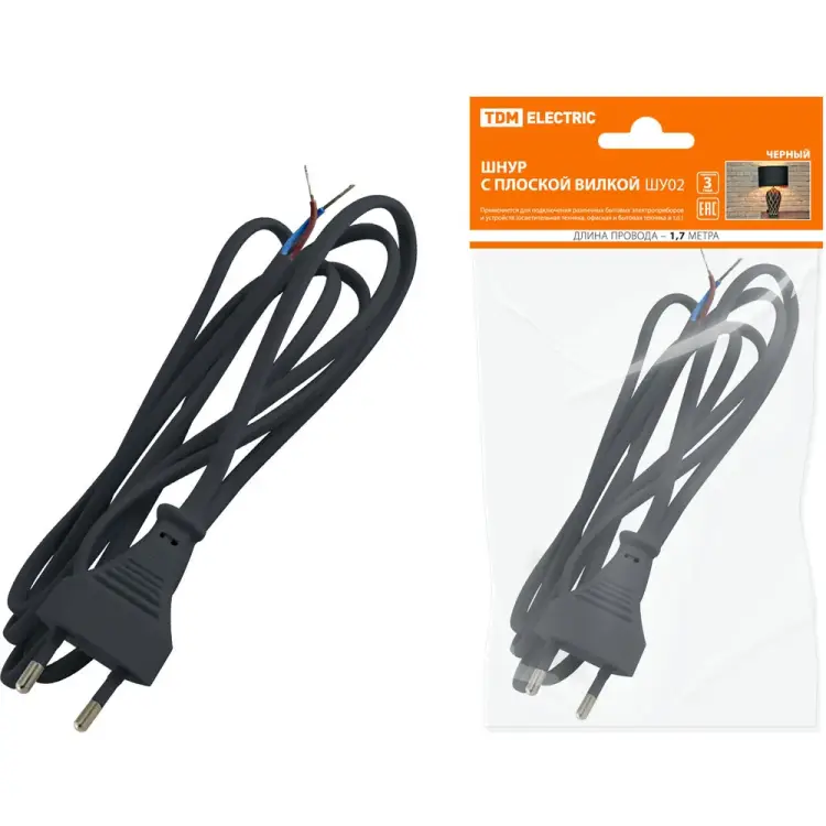 Шнур TDM ELECTRIC ШУ02 SQ1305-0012