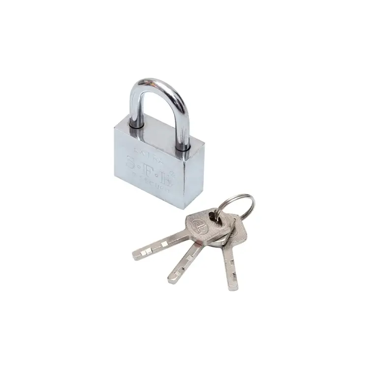 Стальной навесной замок СКОБЯНОЙ 002883