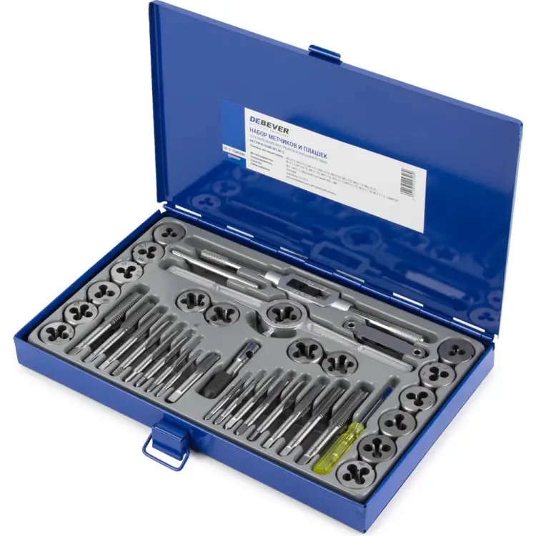 Набор метчиков и плашек Debever Machining Solutions DB-S-TDM5040
