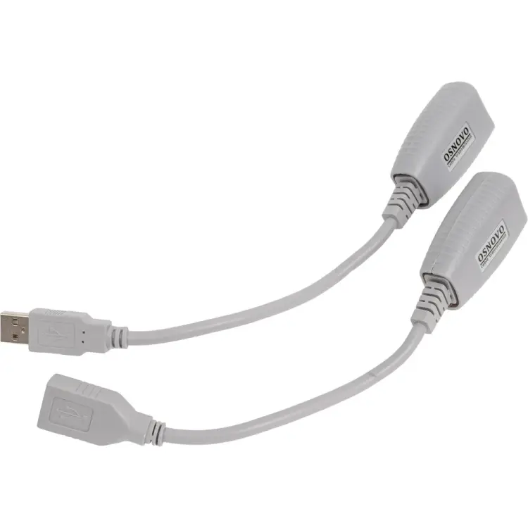 Удлинитель интерфейса для клавиатуры и мыши по кабелю витой пары OSNOVO sct0538