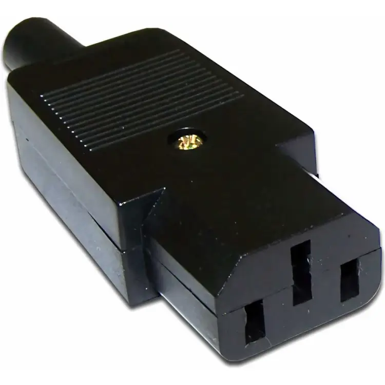 Разборная электрическая розетка LANMASTER LAN-IEC-320-C13