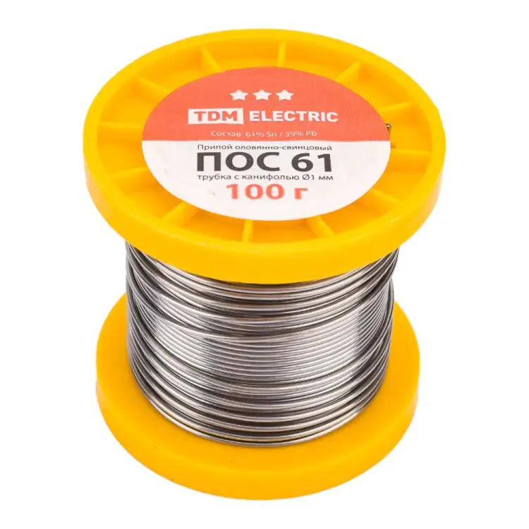 Припой TDM ELECTRIC ПОС 61 серия Алмаз SQ1025-0304 Припой TDM ELECTRIC ПОС 61 серия Алмаз SQ1025-0304