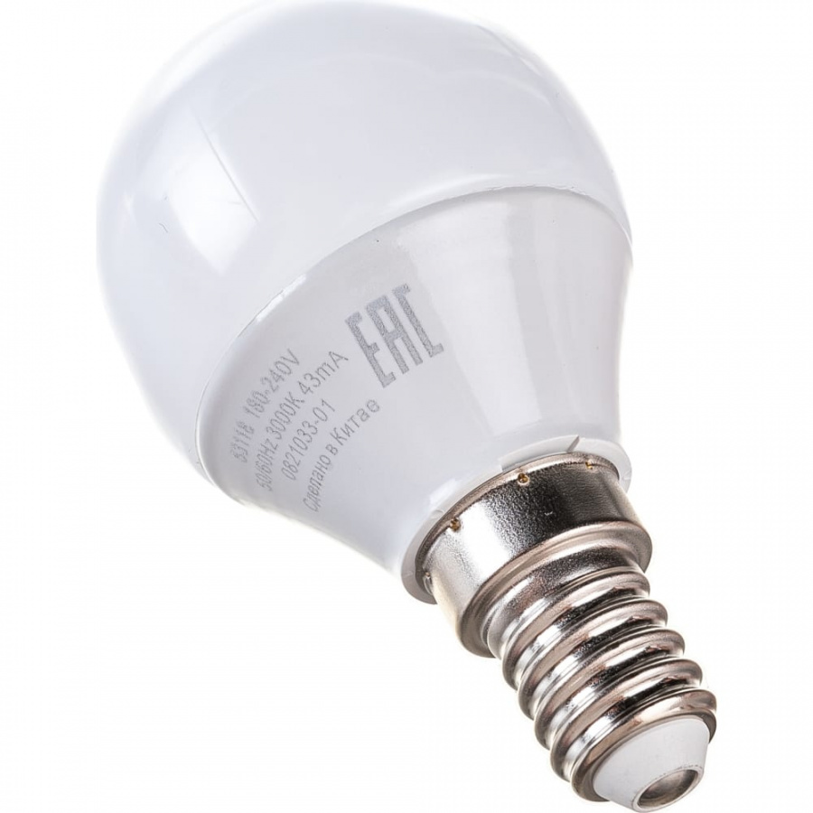 Лампа Gauss LED Elementary Globe 8W E14 2700K