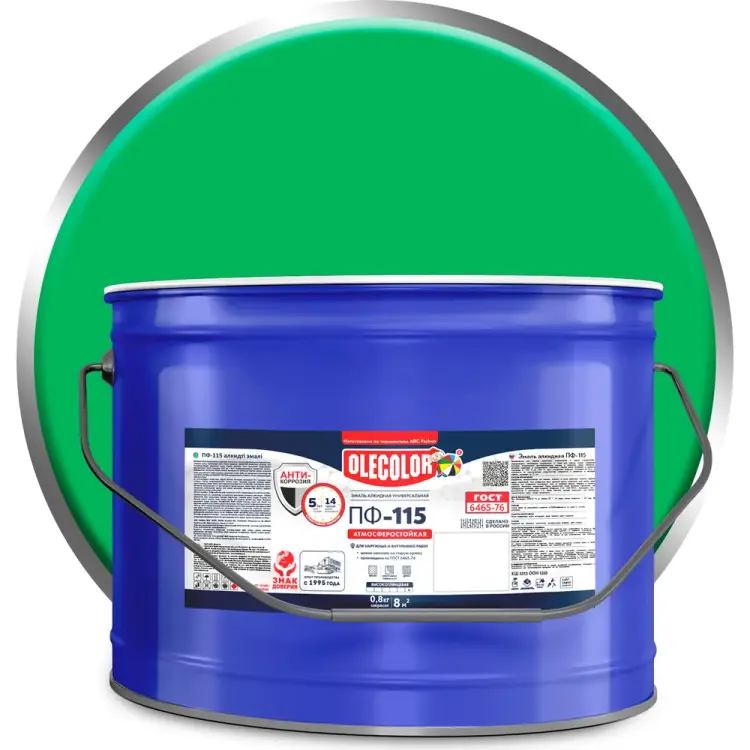 Эмаль Olecolor ПФ-115 4300005181 Эмаль Olecolor ПФ-115 4300005181
