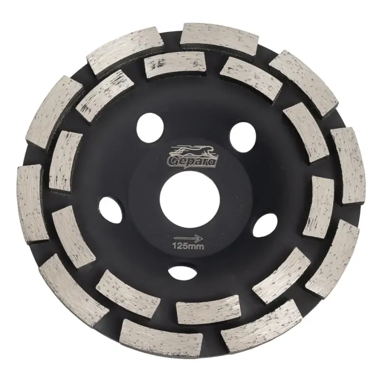 Двурядная чашка алмазная Gepard GP0808-125 Двурядная чашка алмазная Gepard GP0808-125