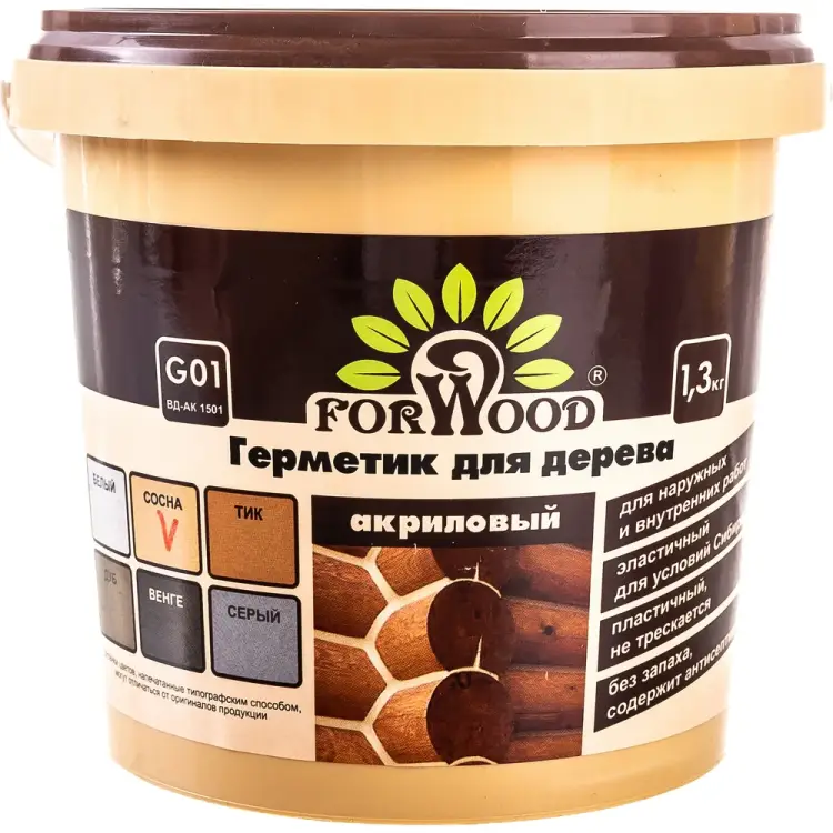 Герметик для дерева Forwood ВДАК-1501 141286