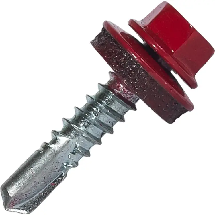 Самосверлящий винт HARDWEX ТМ HWX7-W-P9-5.5x25 мм. св.№3, RAL 3003 (250 шт.) 5190000023835