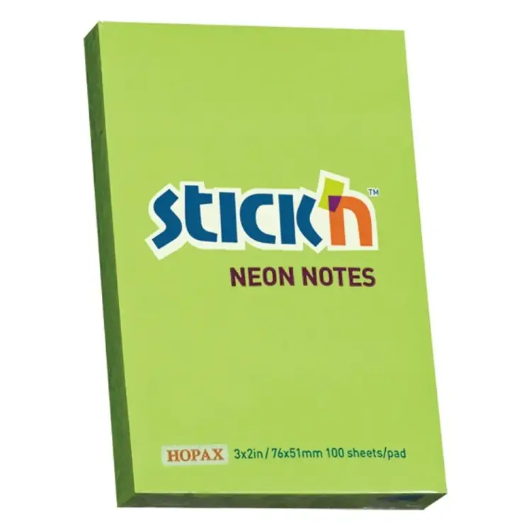 Самоклеящийся бумажный блок STICK`N 21163 822654