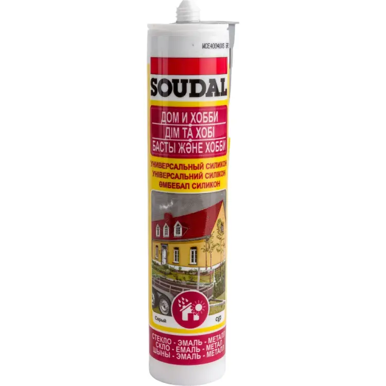 Универсальный силиконовый герметик Soudal 105908
